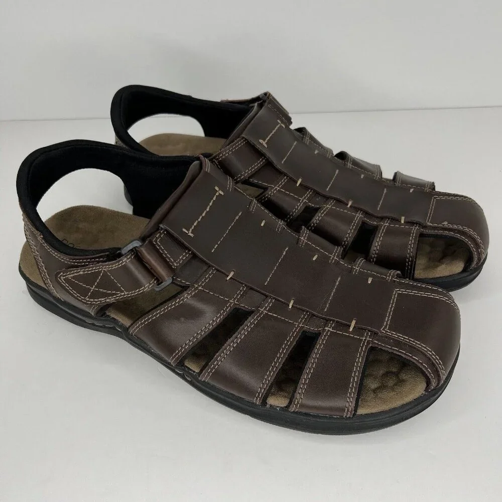 Dockers Casual Mens Size 13 M Comfort Outdoor Sport Fisherman Sandals